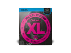 Набор струн D'ADDARIO ESXL170 XL NICKEL WOUND BASS REGULAR LIGHT DOUBLE BALL END (45-100)